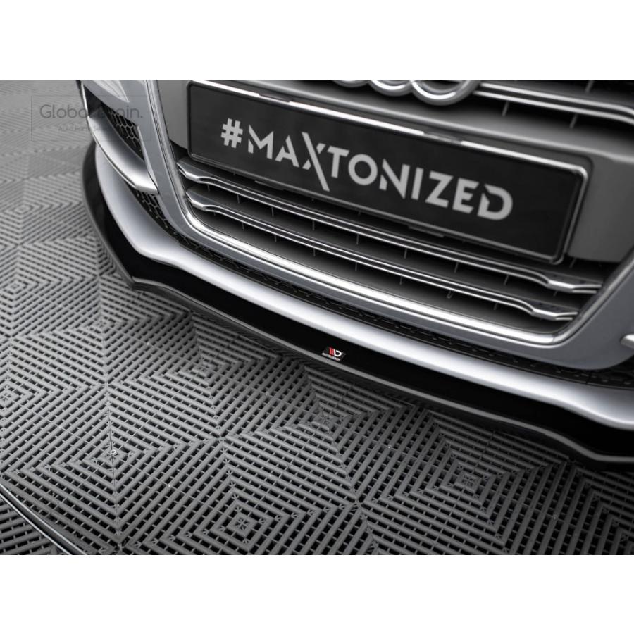 Audi（アウディ） TTS 8J フロント バンパー リップ スポイラー