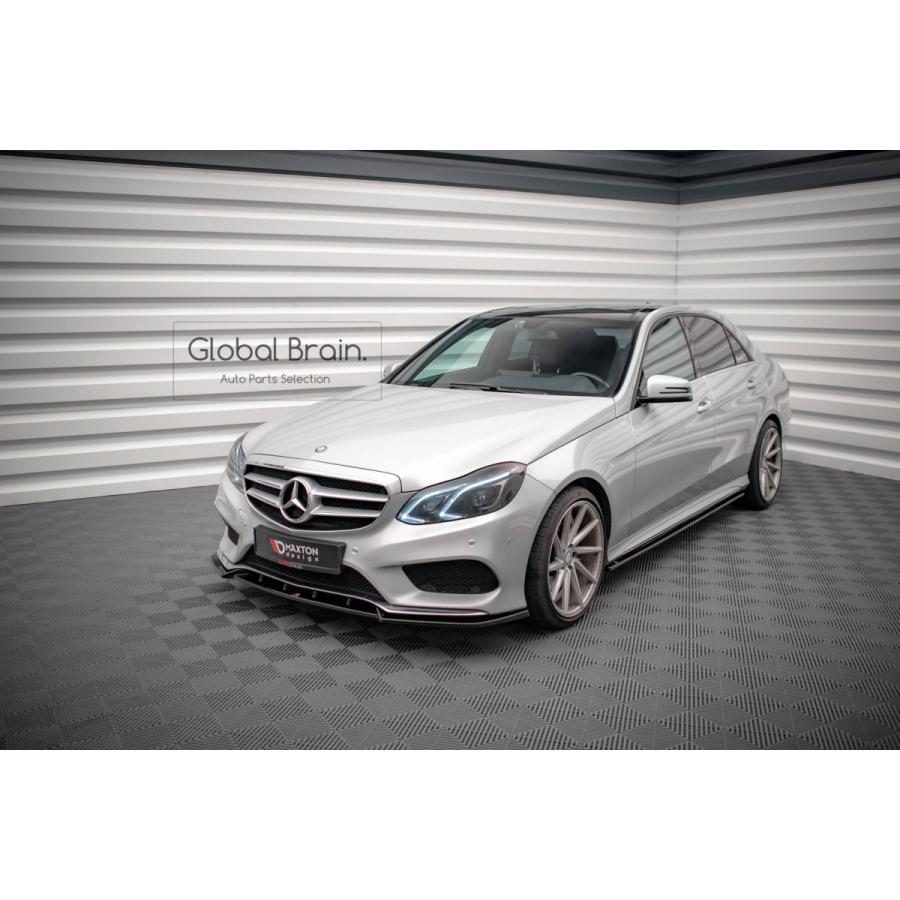ベンツ Eクラス リップスポイラー メルセデスベンツ Eクラス W212 AMG E63 フロント リップ