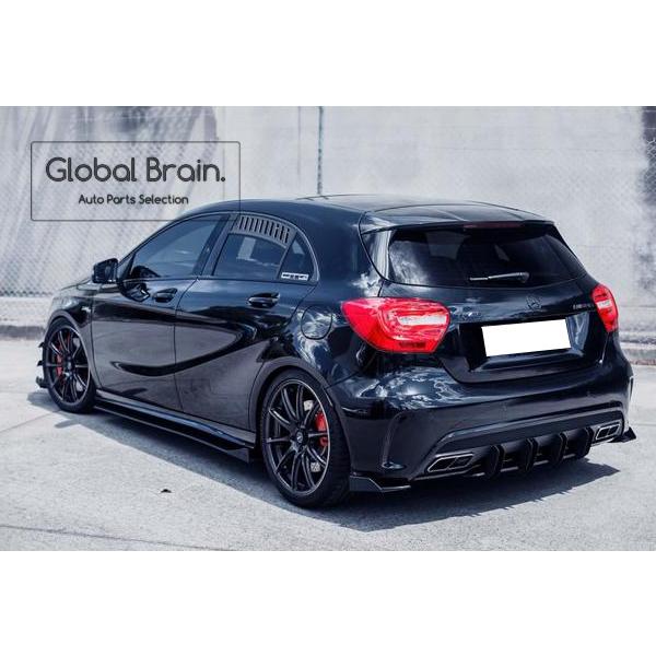 メルセデスベンツ　W176 ロウエン　スワンネック　GTウィング　A45 AMG M's】 ベンツ W176 Aクラス 前期 リア ウイング スワンネック