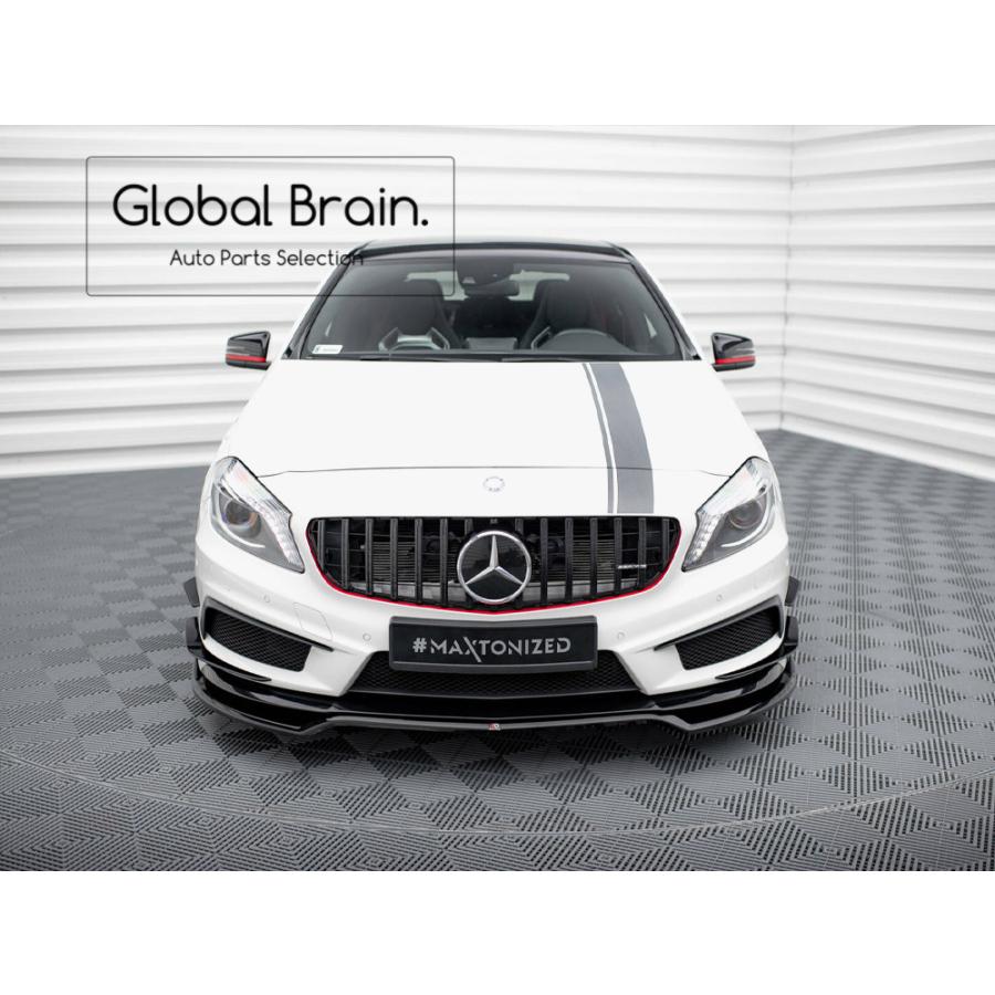 Mercedes-Benz（メルセデス・ベンツ） Aクラス W176 A45 AMG 前期 メルセデス ベンツ A45 AMG (W176)前期用 フロントリップスポイラー