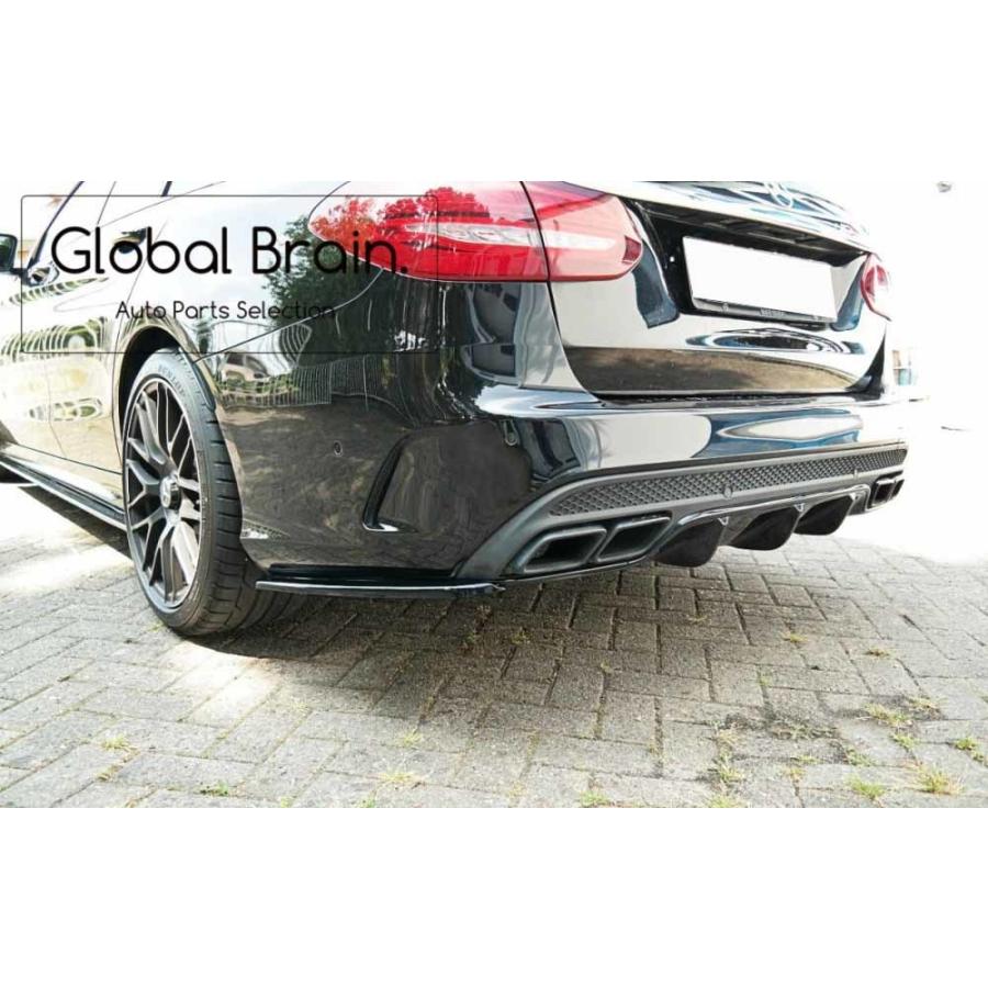 メルセデス・ベンツ Cクラス アバンギャルド 用C63リアディフューザー Mercedes-Benz（メルセデス・ベンツ） Cクラス S205 C63 AMG ワゴン
