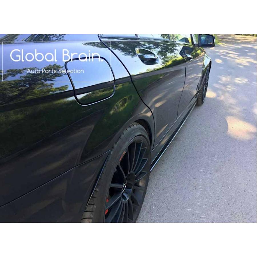メルセデスベンツ Cクラス W204 C63 AMG 後期 セダン サイド スカート 