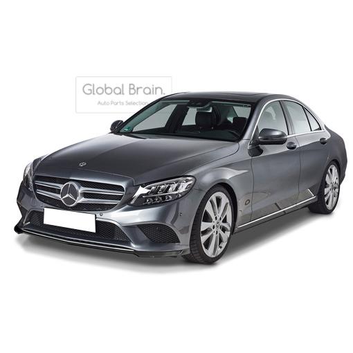 Mercedes-Benz W205 後期　フロントスポイラー Mercedes-Benz メルセデスベンツ Cクラス W205 S205 後期