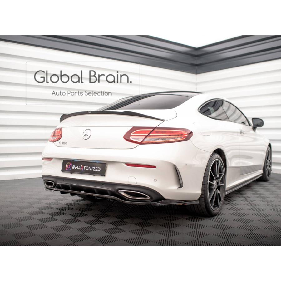 ベンツcクラスアバンギャルドRディフュザー Amazon | カーボン製 リア ディフューザー for Mercedes Benz W205