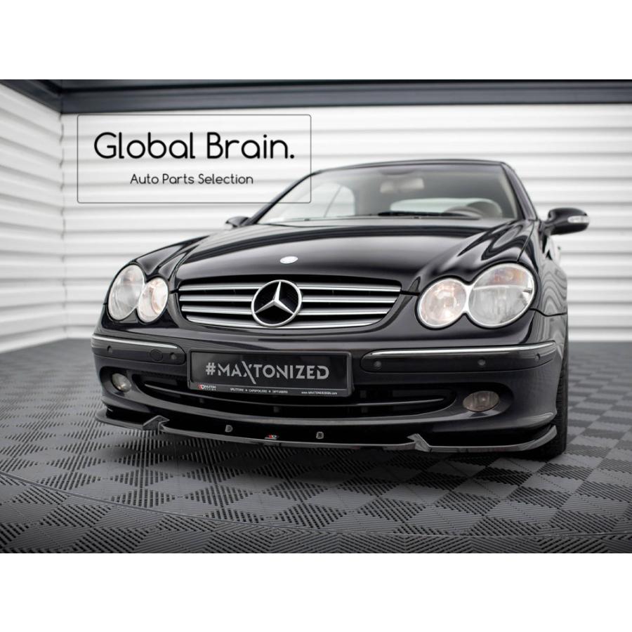 2009年式 ベンツCLK240 型式W209純正サイドステップ Mercedes-Benz（メルセデス・ベンツ） CLK W209 フロント リップ