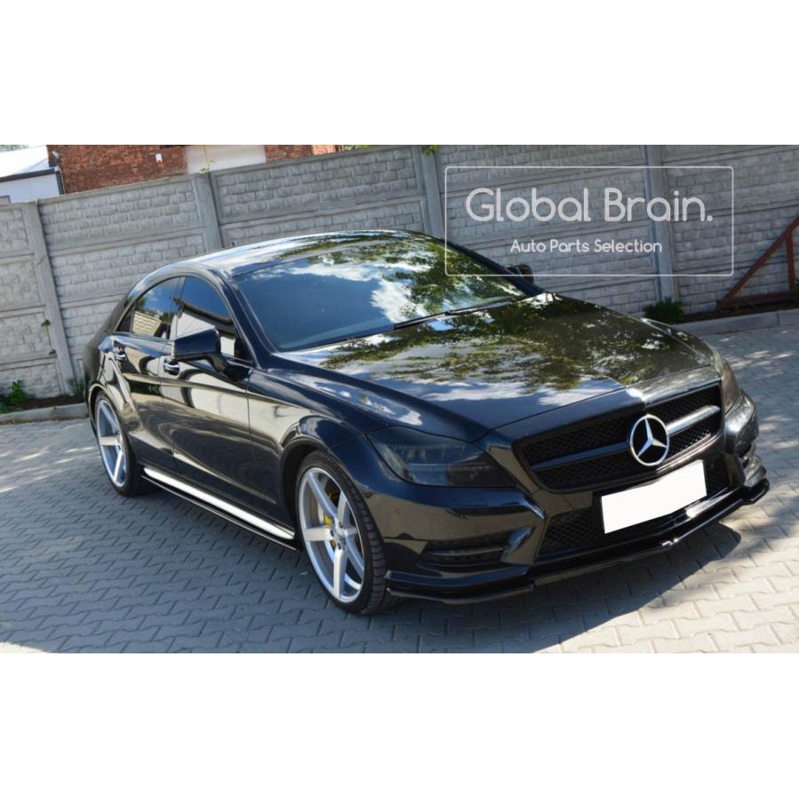 メルセデスベンツ CLS W218 C218 AMG フロント バンパー リップ