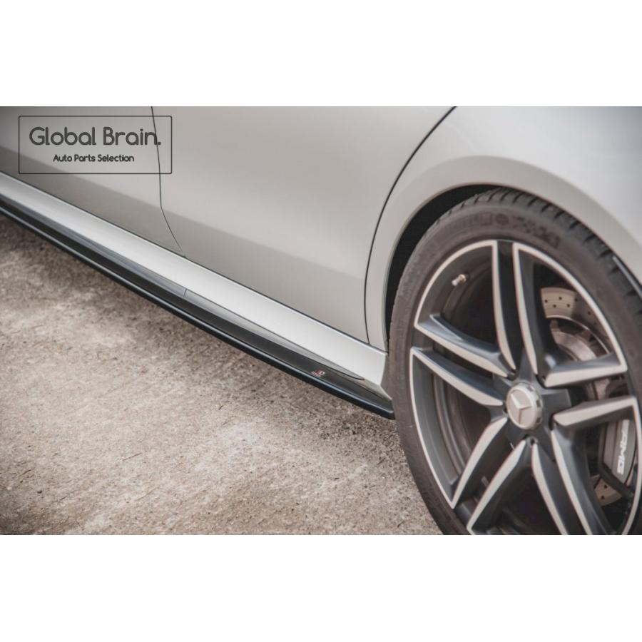 ペ*ス様 メルセデスベンツ　Eクラス　W213 カーボンファイバー　サイドスカー Mercedes-Benz（メルセデス・ベンツ） Eクラス W213 E63 AMG サイド