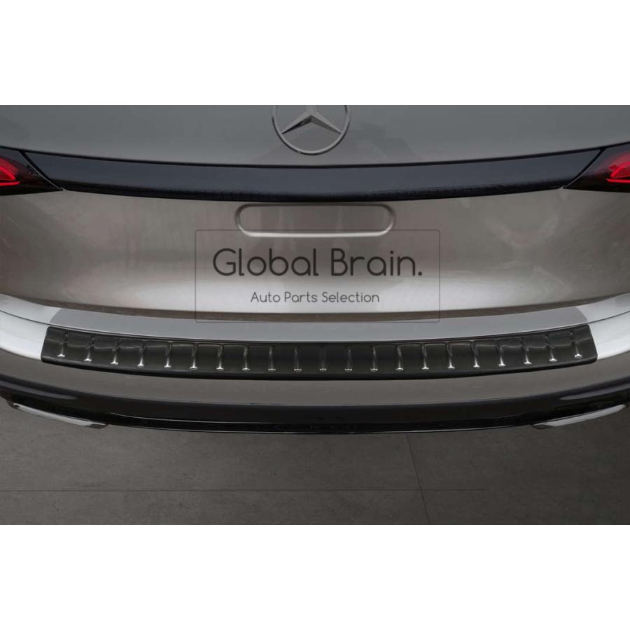 メルセデスベンツ GLC X254 リア バンパー プロテクター ガード ブラック benzglcx254rearprotector