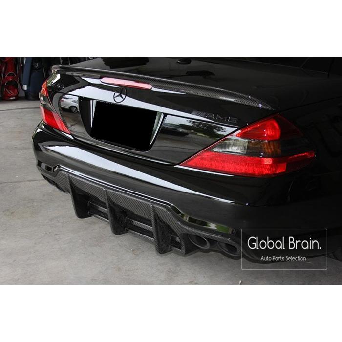 メルセデスベンツ SL R230 リアル カーボン トランク スポイラー :benz メルセデスベンツ SL R230 リアル カーボン トランク スポイラー :benz