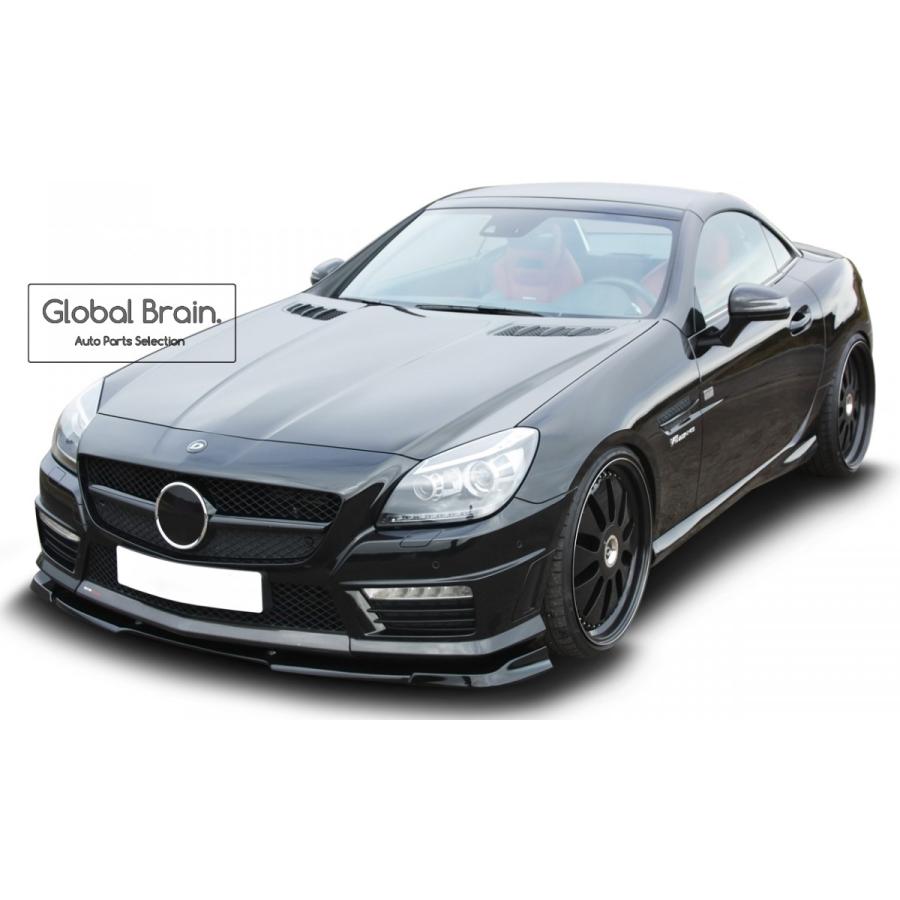 2012- メルセデスベンツ SLK R172 55AMG/ AMGスポーツ フロント リップ スポイラー｜globalbrain｜02