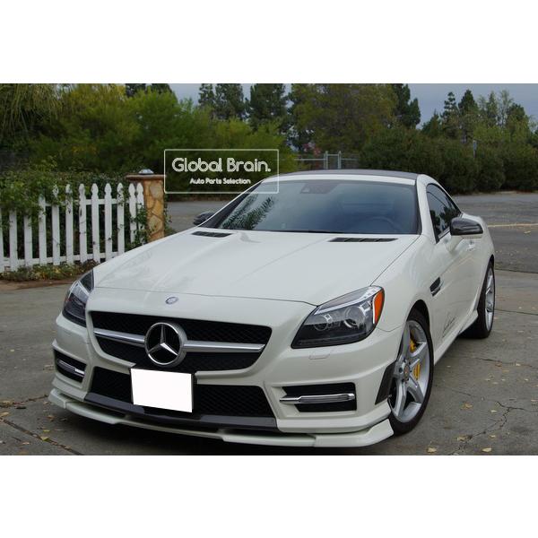 2012- メルセデスベンツ SLK R172 55AMG/ AMGスポーツ フロント リップ スポイラー｜globalbrain｜03