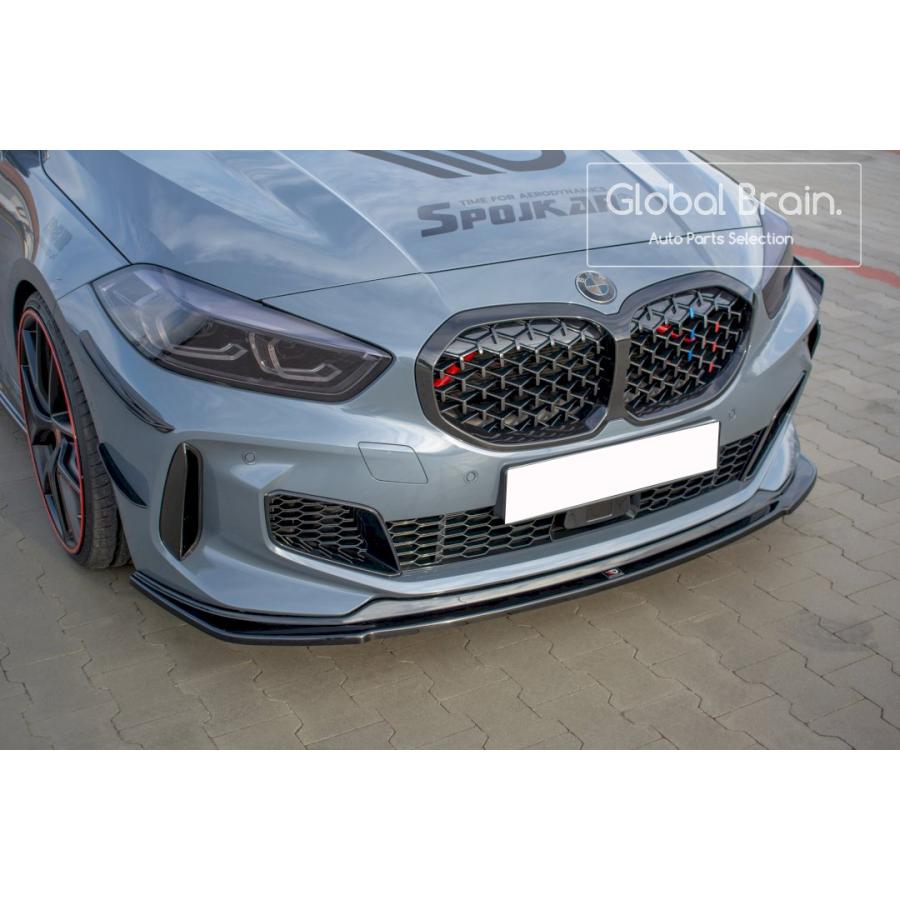 BMW 2019- BMW 1シリーズ F40 Mスポーツ フロント リップ スプリッター