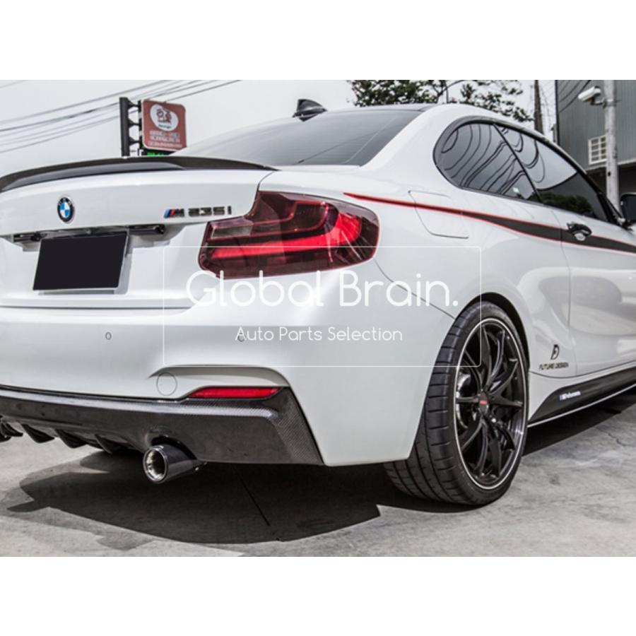 BMW 2シリーズ F22 クーペ ブラック カーボン トランク スポイラー