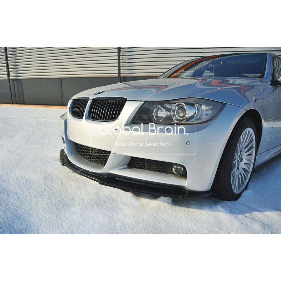 ありがとうございました！ＢＭＷ3シリーズＥ90Ｍスポーツ用フロントスプリッタースポイラー未塗装品 BMW BMW 3シリーズ E90 前期 Mスポーツ フロント スプリッター