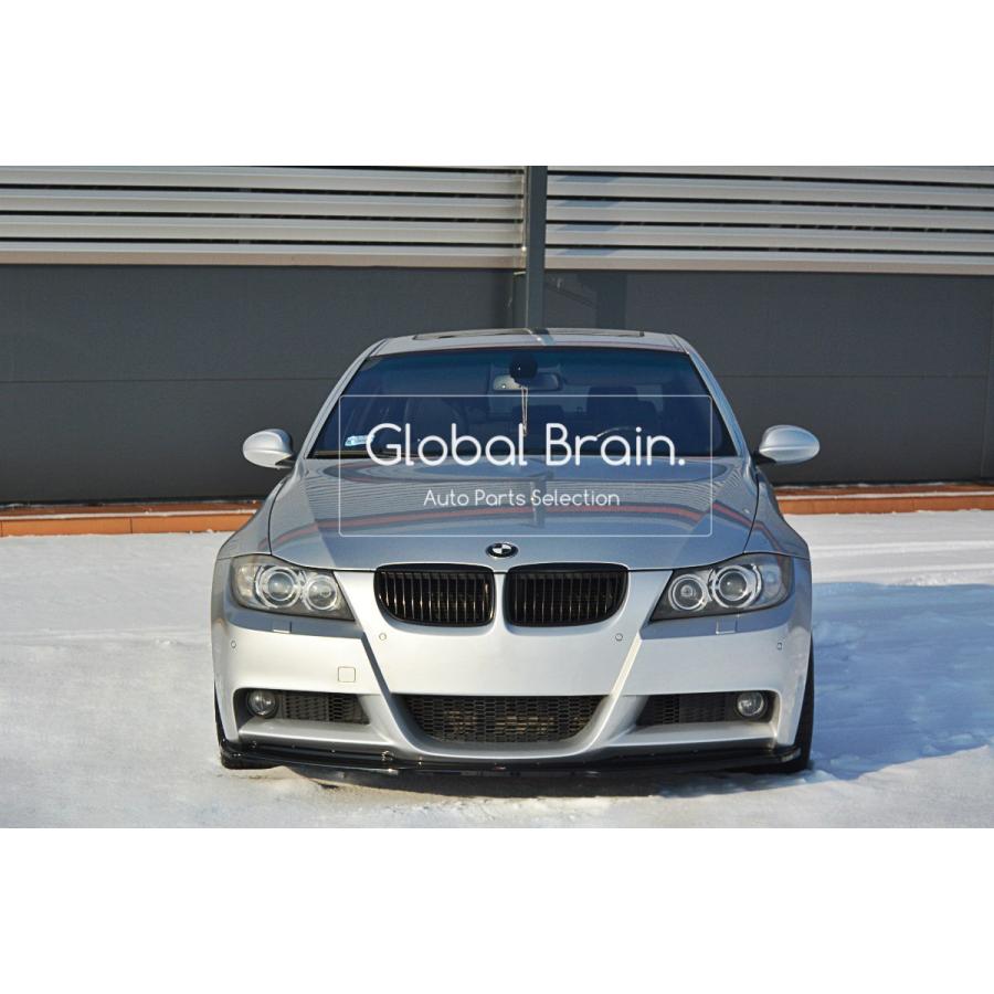ありがとうございました！ＢＭＷ3シリーズＥ90Ｍスポーツ用フロントスプリッタースポイラー未塗装品 BMW E90 E91 3シリーズ Mスポーツ 後期 LCI用 カーボン フロント