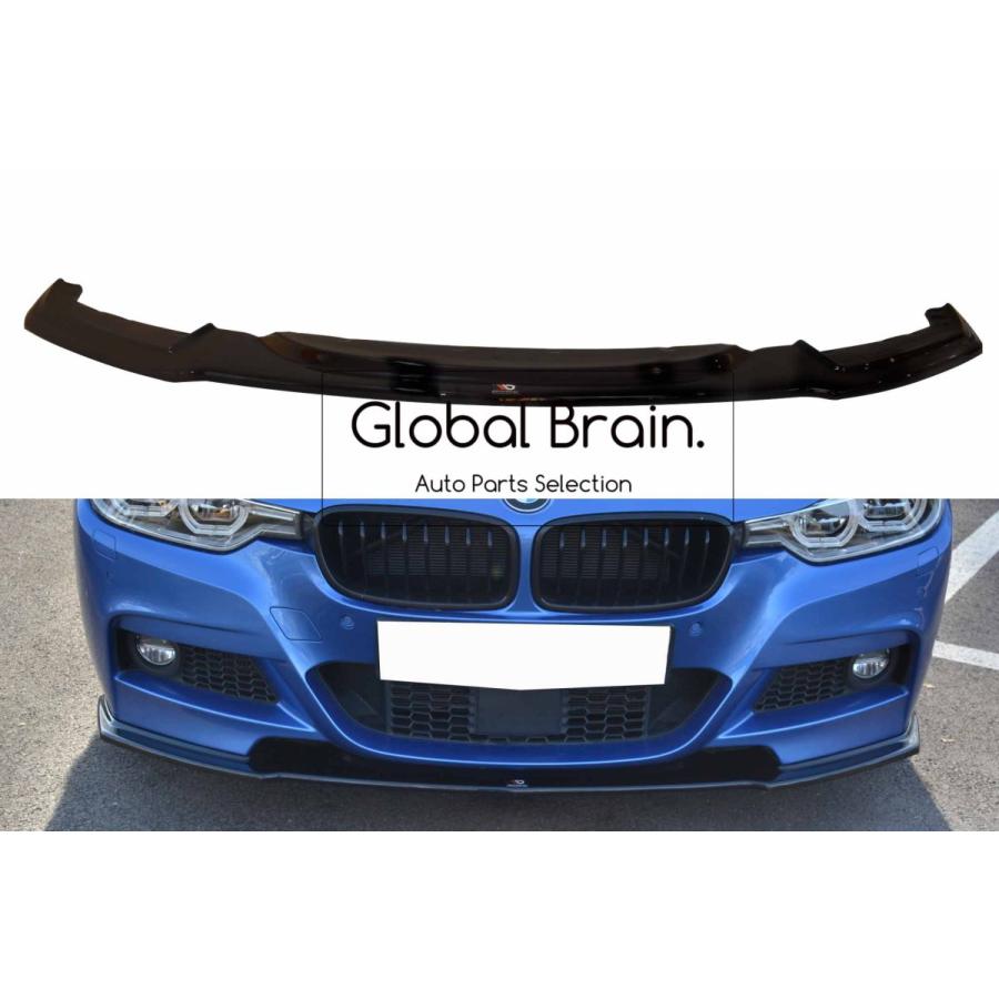  3シリーズ　フロントバンパー、リップ BMW 3シリーズ F30 F31 Mスポーツ フロントバンパー用カーボン リップ