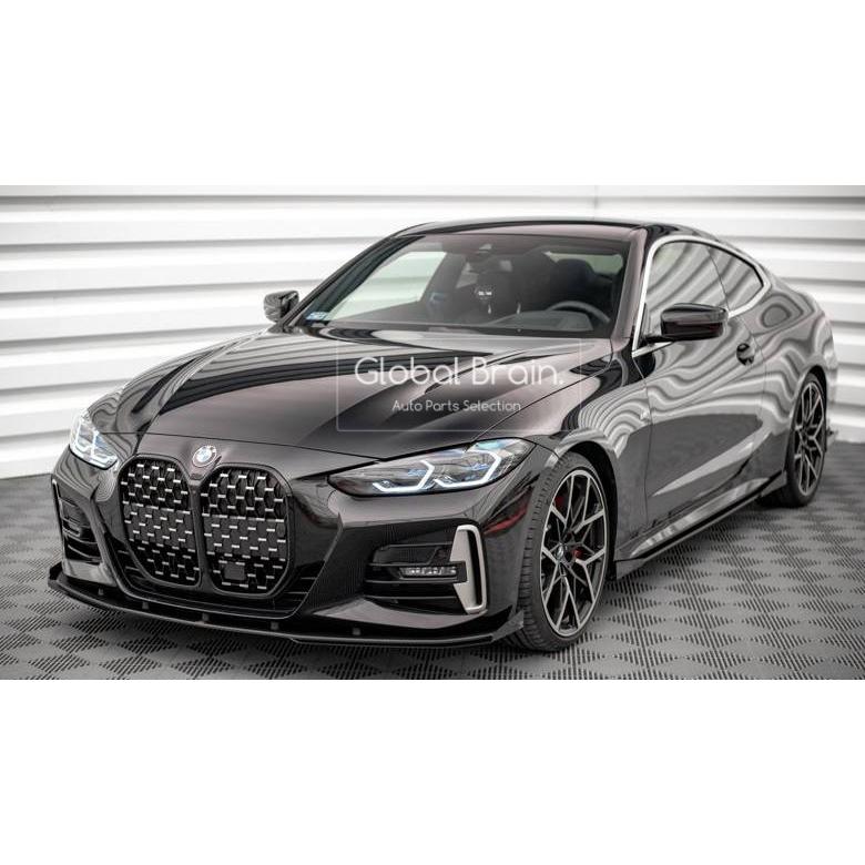 BMW 4シリーズ G22 Mスポーツ フロント リップ スポイラー+ ウィング