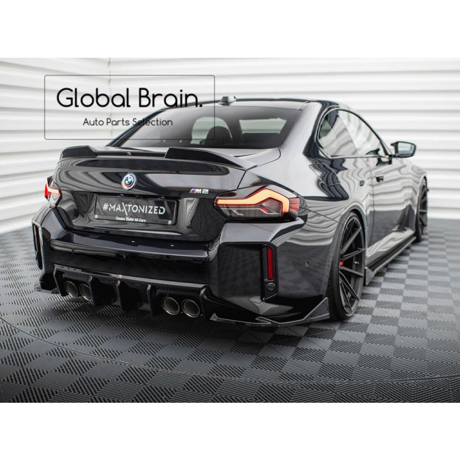  G87 M2用 リアサイドスプリッター　マクストンデザイン製　新品 BMW BMW M2 クーペ G87 リア サイド スプリッター スパッツ V4