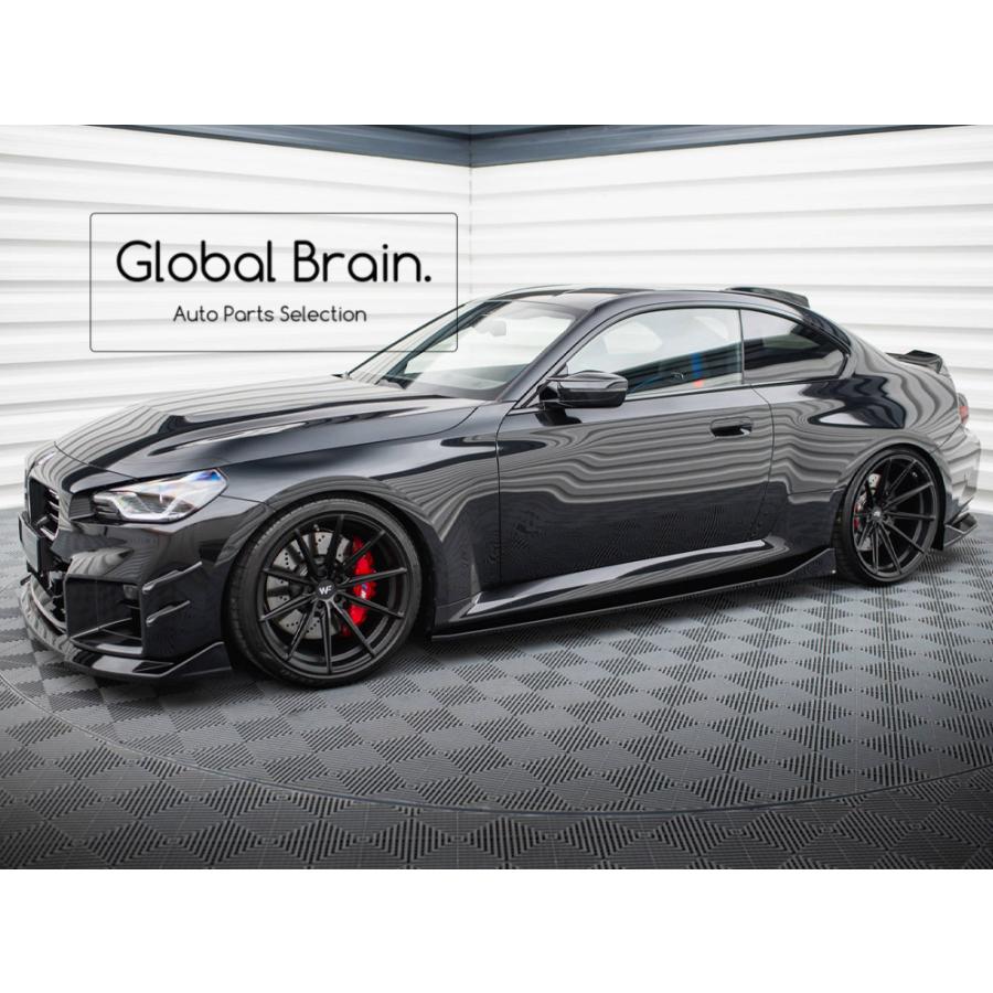 車 BMW G87 M2 サイドスポイラー カーボン MPスタイル