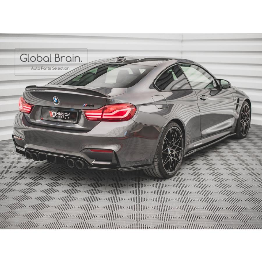 BMW 2014-2020 M4 F82 リア サイド スプリッター スパッツ V3 BMW 2014-2020 M4 F82 リア サイド スプリッター スパッツ V3