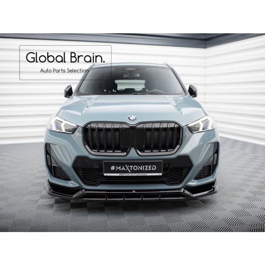 流行 2016-2019 X1 【新品】BMW フロント 外装 スポイラー リップ 外装 