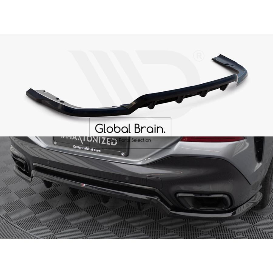 bmw x6 e71 リアデュヒューザー DP TYPE カーボン BMW E71 X6用 リア ディフューザースポイラー