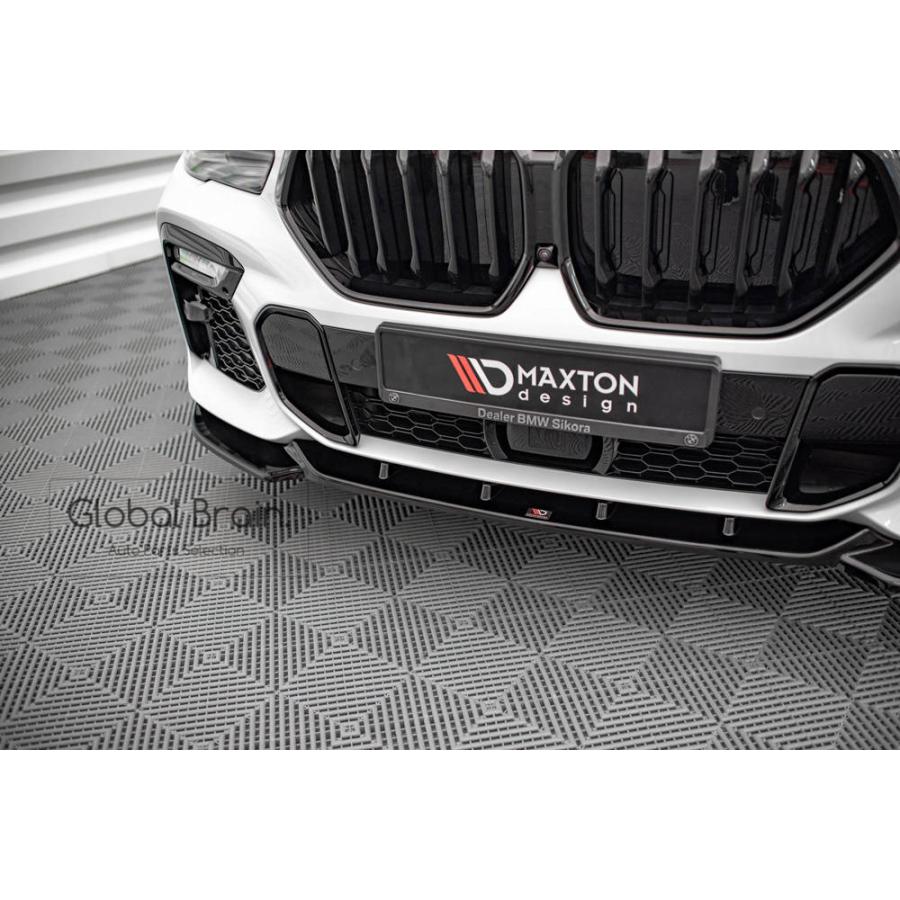 BMW BMW X6 G06 Mスポーツ フロント リップ スポイラー V1 : Global 