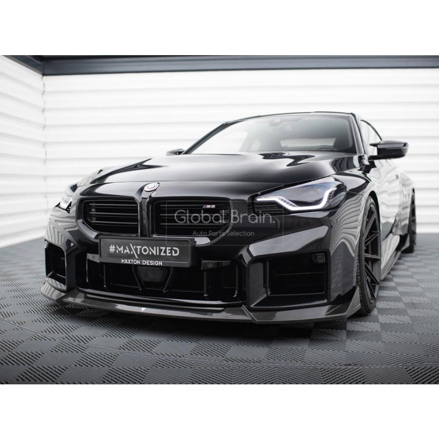 g87 m2 リアルドライカーボンファー　フロントバンパーベント　未使用品 BMW M2 G87 プリプレグ カーボン フルボディ キット ドライカーボン
