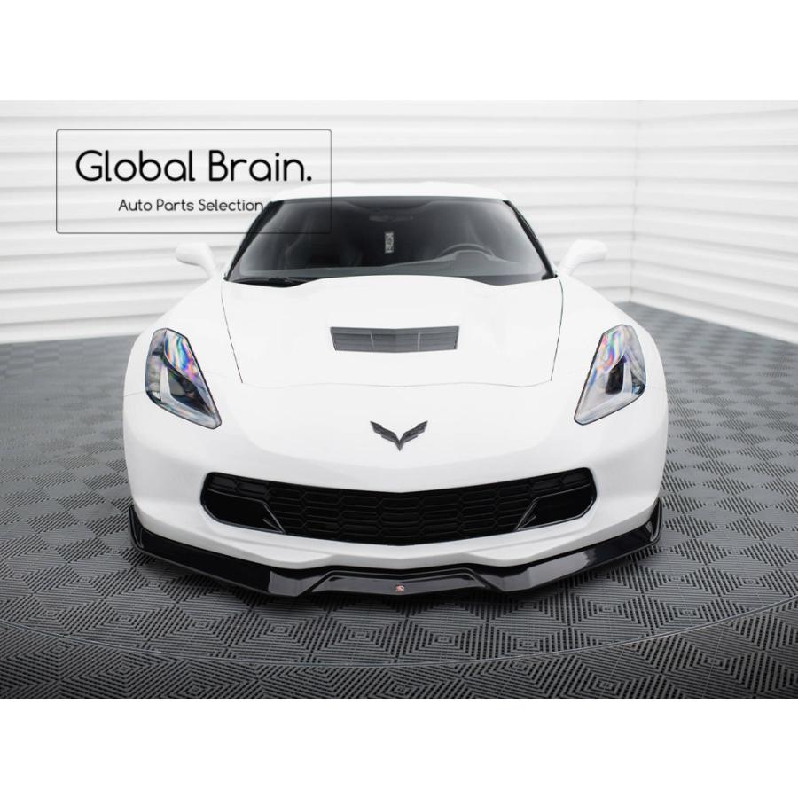 シボレー（CHEVROLET） コルベット C7 フロント リップ スポイラー V2