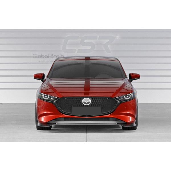 マツダ（Mazda） マツダ3 MAZDA3 ファストバック フロント リップ