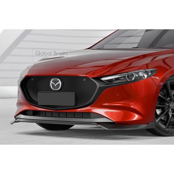 マツダ（Mazda） マツダ3 MAZDA3 ファストバック フロント リップ