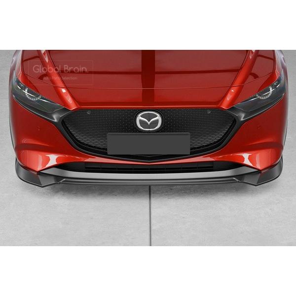 マツダ（Mazda） マツダ3 MAZDA3 ファストバック フロント リップ