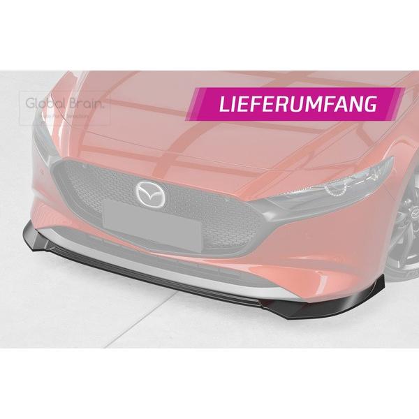 マツダ（Mazda） マツダ3 MAZDA3 ファストバック フロント リップ