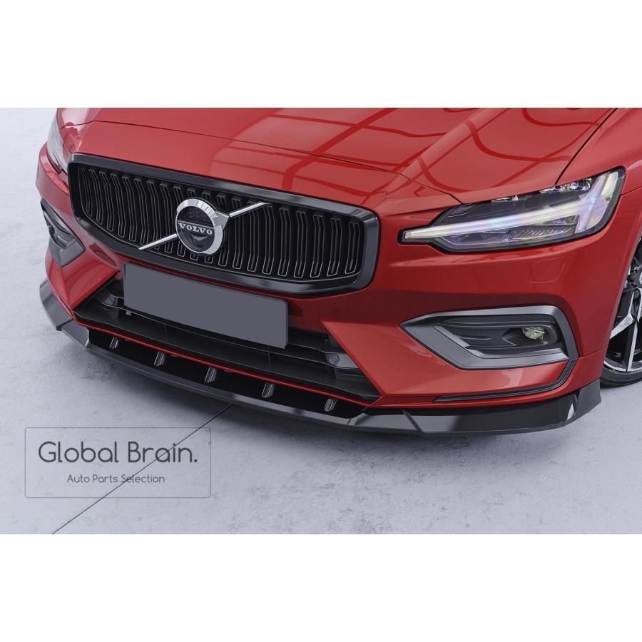 ボルボ（VOLVO） S60 V60 T5 フロント リップ スポイラー : Global