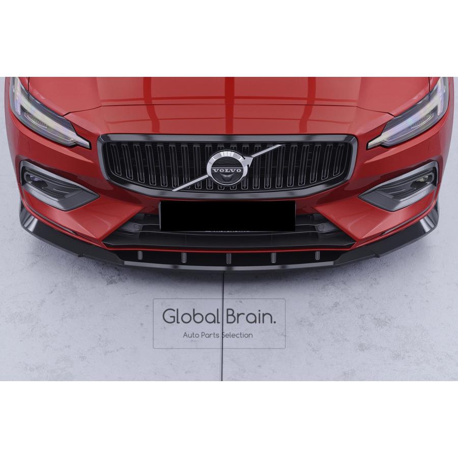 ボルボ（VOLVO） S60 V60 T5 フロント リップ スポイラー : Global