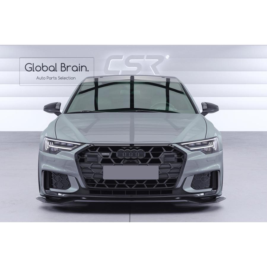アウディ A6 C8 Sライン /S6 フロント リップ スポイラーの画像