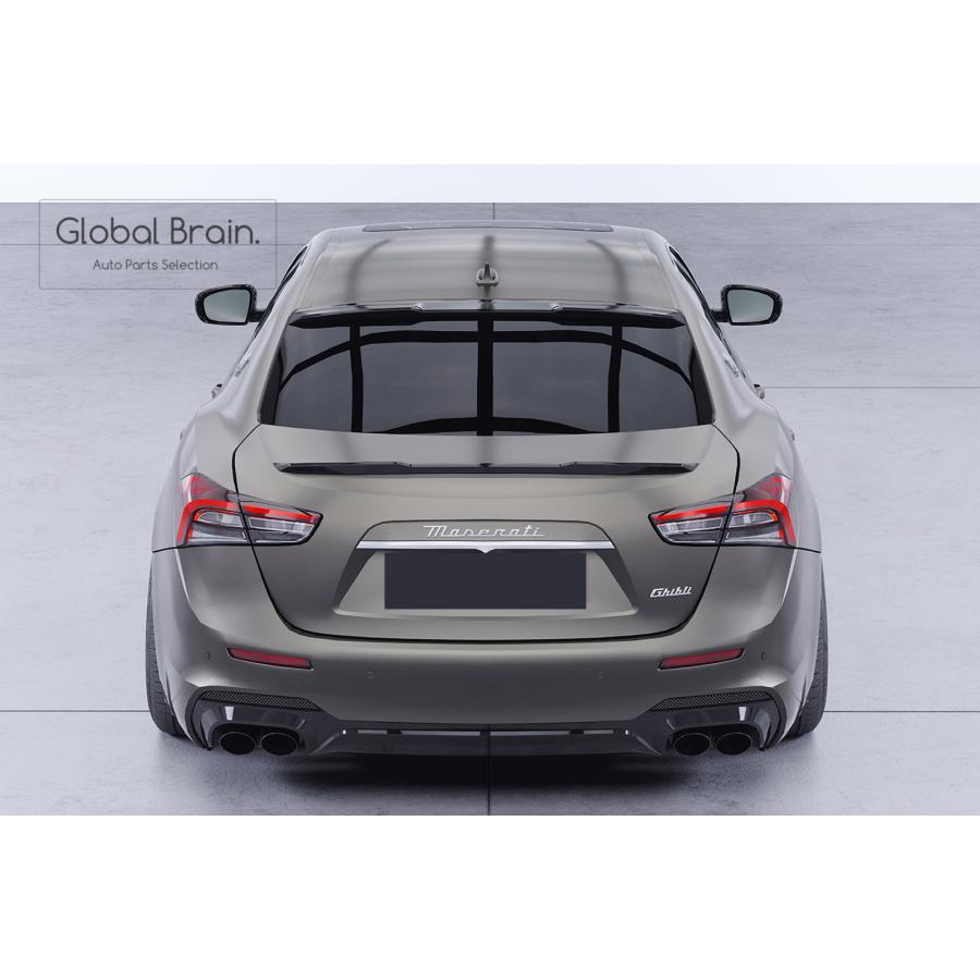 Maserati（マセラティ） ギブリ M157 リア ルーフ スポイラー : Global