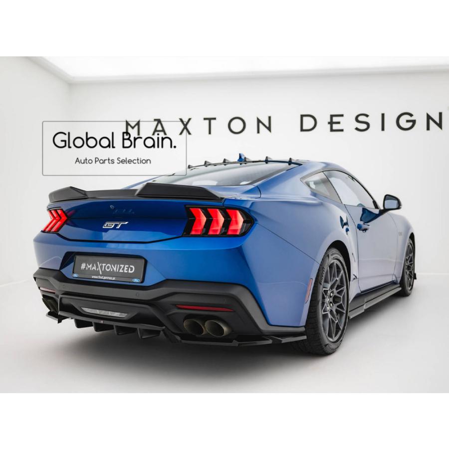 2024- フォード マスタング GT リア ディフューザー スポイラー 車用スポイラー に適合する フォード に適合する マスタング 2024  リアスポイラー ABS素材 スプリッター ディフューザー テ フォードマスタング 車のリアスポイラー,車のリアスポイラーウィング,gt500 ..., image size:900x900