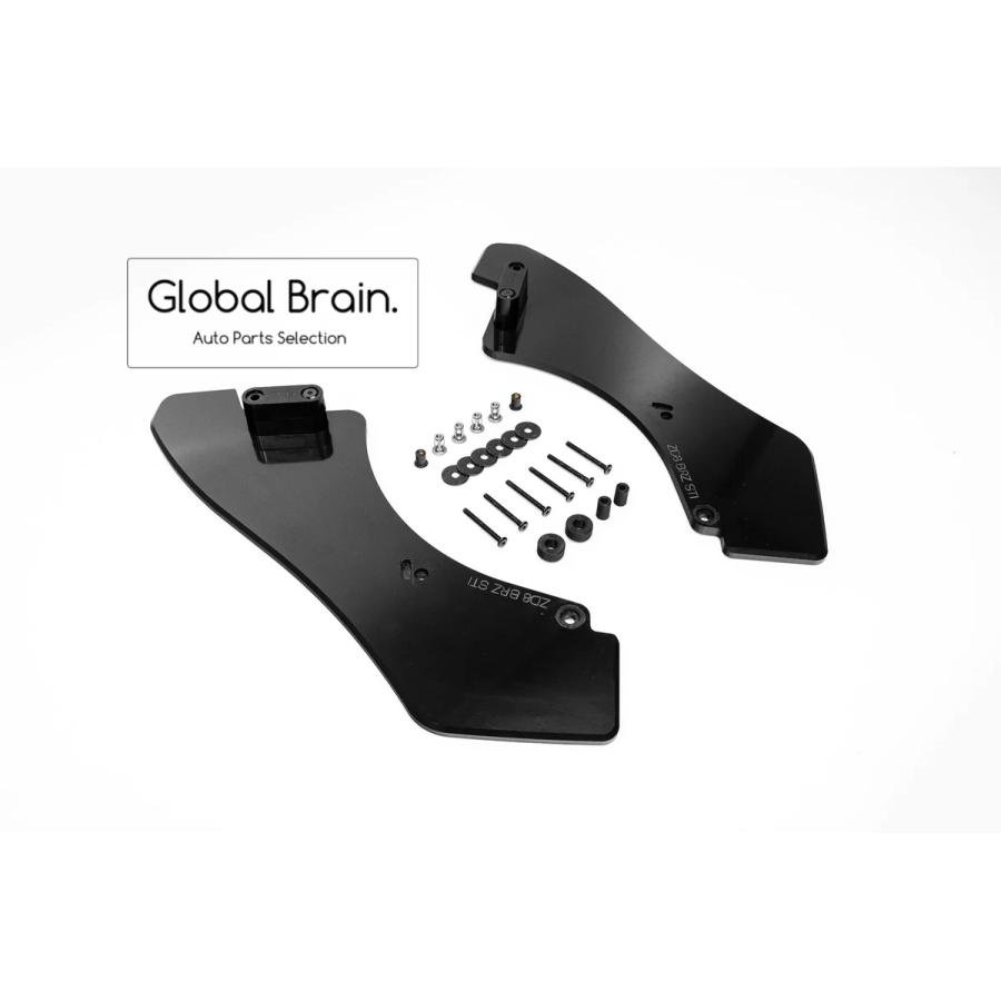 BRZ スバル ZD8 STI リア サイド スパッツ スプリッター : Global