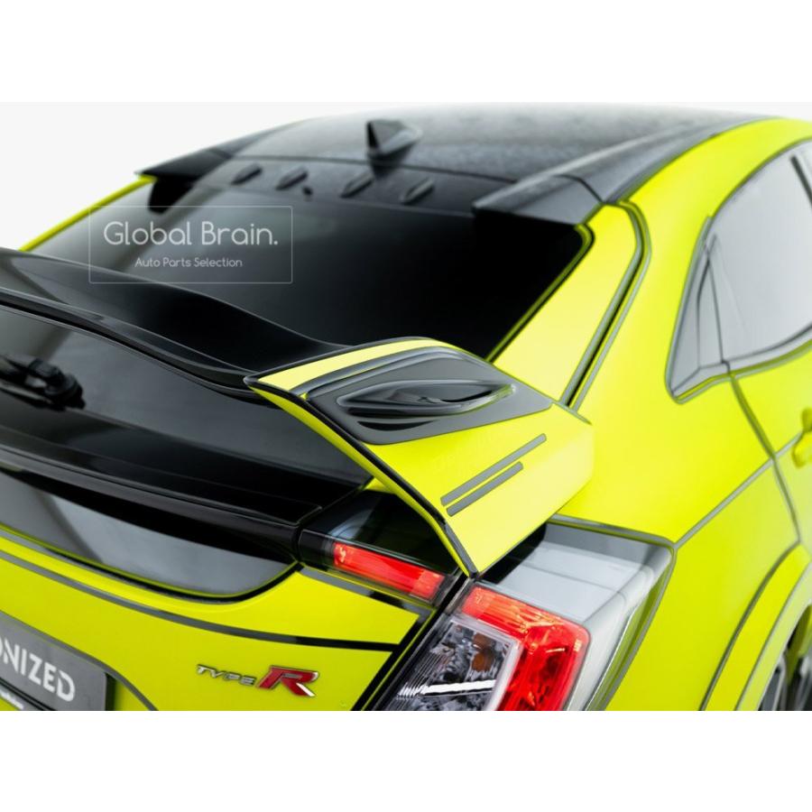 シビック ホンダ タイプR FK8 ウィング サイド フィン : Global Brain