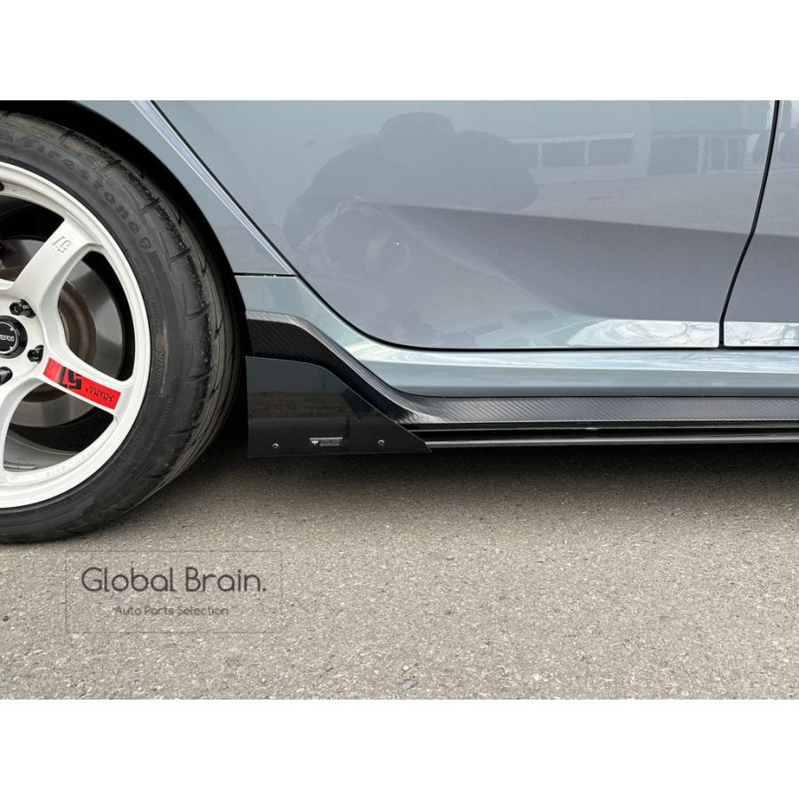 シビックタイプR FK8 サイドスポイラー シビック ホンダ タイプR FK8 サイド スカート スポイラー : Global