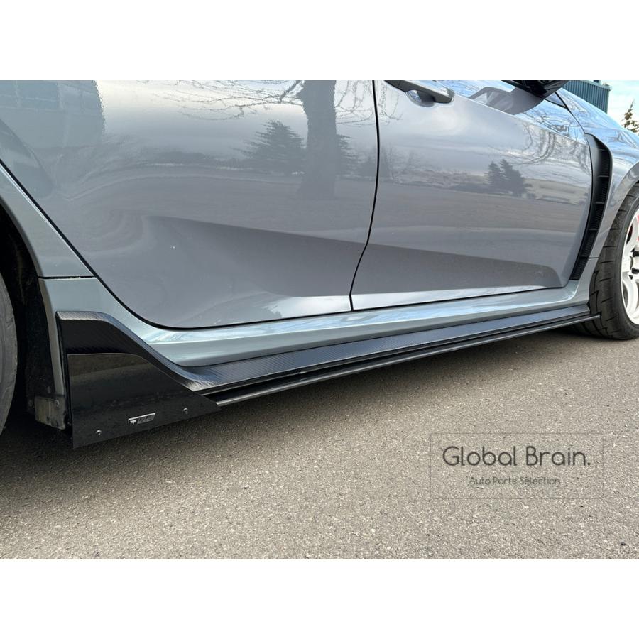 シビックタイプR FK8 サイドスポイラー シビック ホンダ タイプR FK8 サイド スカート スポイラー : Global