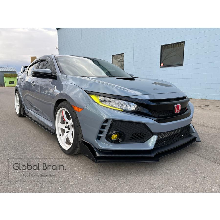 シビック ホンダ タイプR FK8 フロント リップ スポイラー : Global