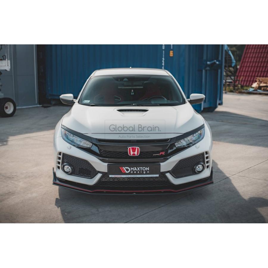 シビックタイプR FK8 リップスポイラー　civic ホンダ　honda ホンダ シビック タイプR FK8 フロント リップ スポイラー