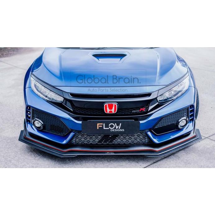 ホンダ シビック タイプR FK8 フロント スプリッター ホンダ シビック タイプR FK8 フロント スプリッター