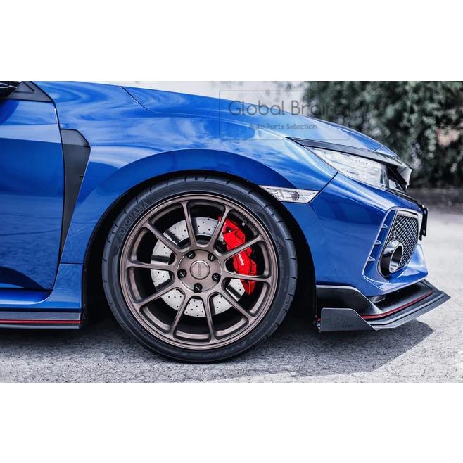 シビック ホンダ タイプR FK8 フロント リップ スプリッター用