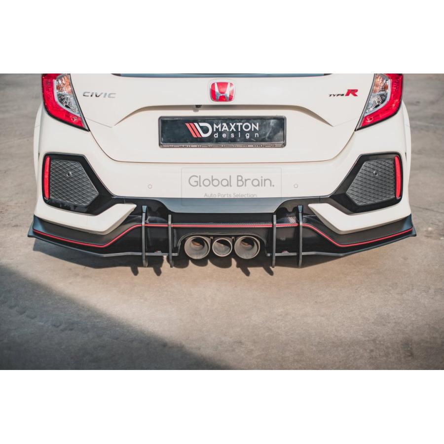 ホンダ シビック タイプR FK8 リア ディフューザー レーシング ホンダ シビック タイプR FK8 リア ディフューザー レーシング