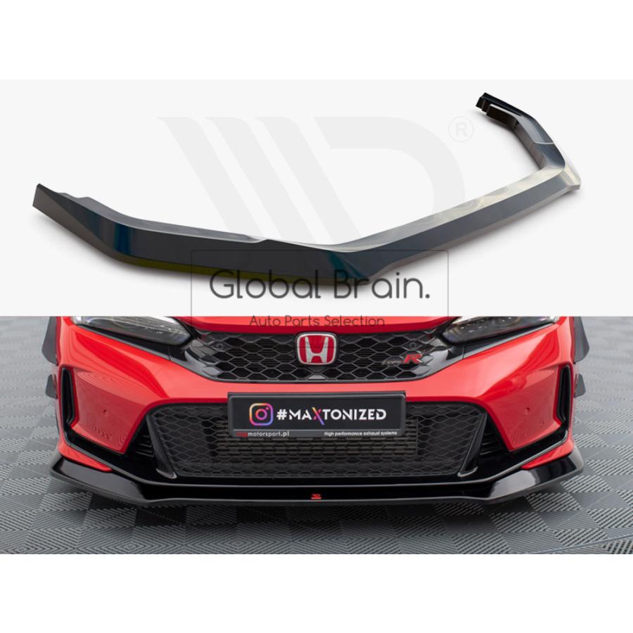 シビックタイプR、FＬ5 COLORCONCEPT、フロントリップ detan カーボンフロントリップスポイラー - カラーコンセプト
