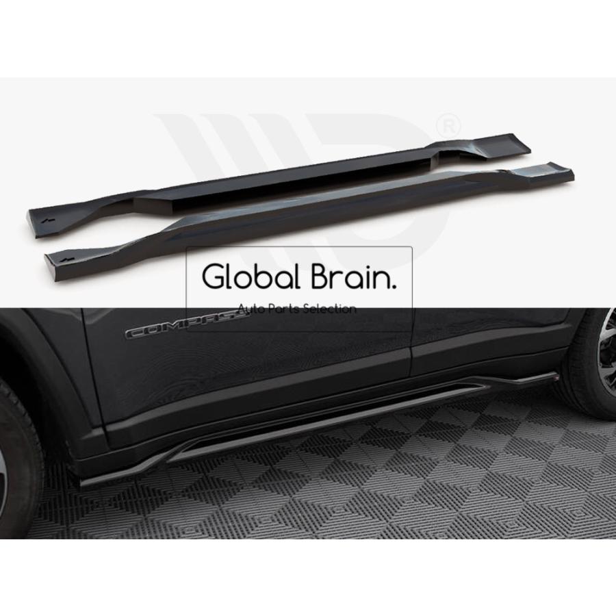 2021 ジープ コンパス リミテッド サイド スカート ディフューザー