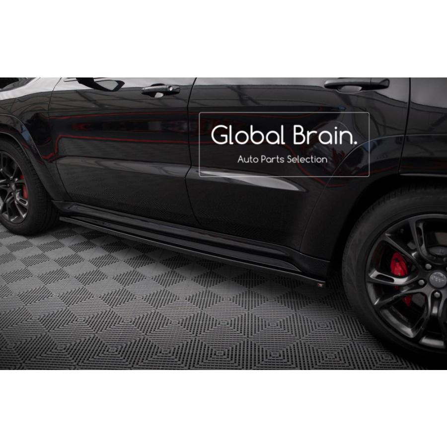 ジープ グランドチェロキー SRT WK2 中期 サイド スカート ディフューザー jeepgrandcherokeesrtwk2